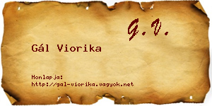 Gál Viorika névjegykártya